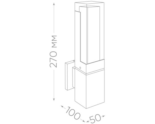 Настенный светильник уличный Дубай 11705 Feron