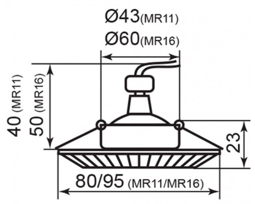 Точечный светильник  19739 Feron