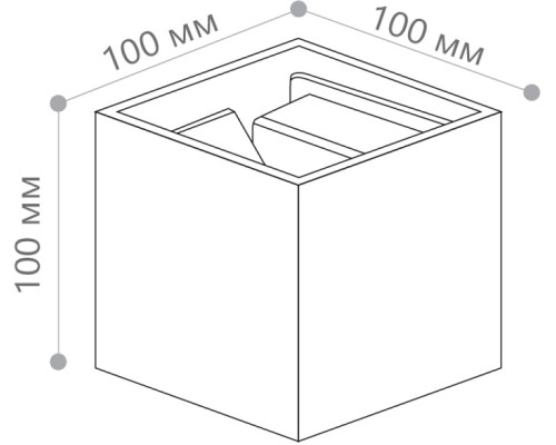 Настенный светильник уличный Майами 48097 Feron
