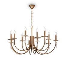 Подвесная люстра Forte FR1006PL-12G Freya