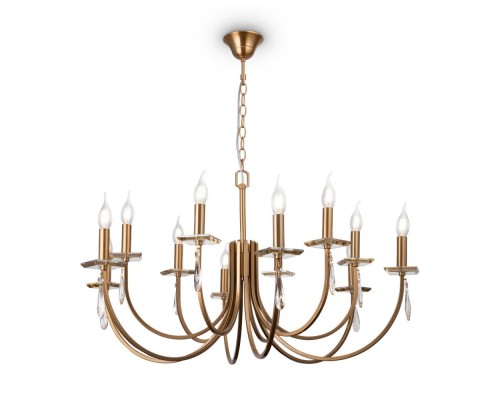 Подвесная люстра Forte FR1006PL-12G Freya