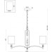 Подвесная люстра Riverside FR1007PL-07N Freya