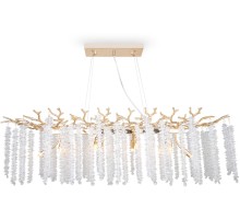 Подвесная люстра Mineral FR1010PL-10G1 Freya