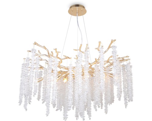 Подвесная люстра Mineral FR1010PL-10G Freya