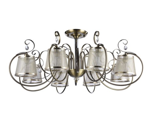 Потолочная люстра Simone FR2020-CL-08-BZ Freya