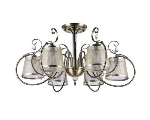 Потолочная люстра Simone FR2020-PL-06-BZ Freya