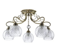 Потолочная люстра Nella FR2662-PL-05-BZ Freya