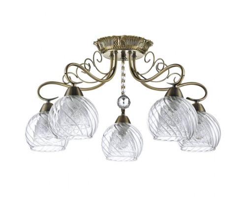 Потолочная люстра Nella FR2662-PL-05-BZ Freya