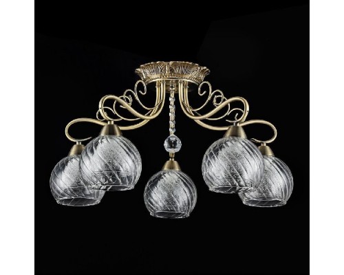 Потолочная люстра Nella FR2662-PL-05-BZ Freya