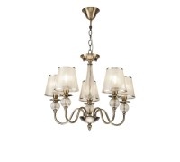 Подвесная люстра Inessa FR2685PL-05BZ Freya