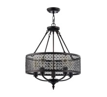 Подвесная люстра Conte FR4166-PL-05C-BL Freya