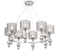 Подвесная люстра Lauren FR5093PL-08CH Freya