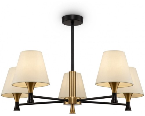 Потолочная люстра Perfetto FR5098PL-05BBS Freya