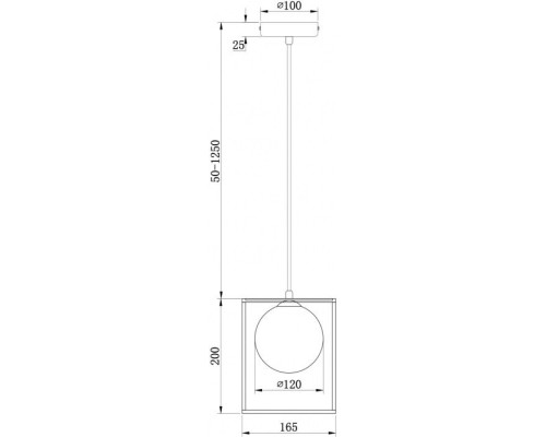 Подвесной светильник Trinity FR5113PL-01G Freya