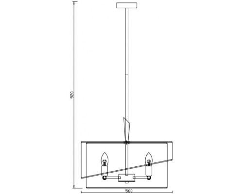 Потолочная люстра Earth FR5171PL-06BS Freya