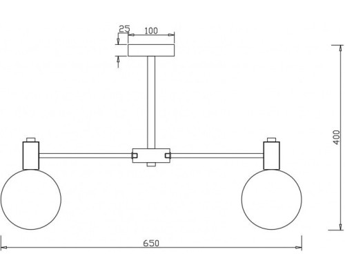 Потолочная люстра Globo FR5175PL-06BS Freya