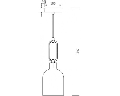 Подвесной светильник Difuso FR5178PL-01N Freya