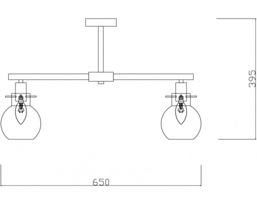 Потолочная люстра Circle FR5183PL-06G Freya