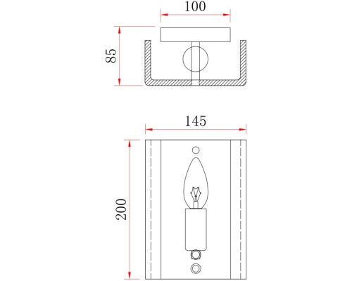Бра Fresco FR5190WL-01BS2 Freya