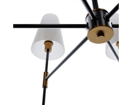 Потолочная люстра Tida FR5196PL-06BBS Freya