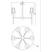Потолочная люстра Tida FR5196PL-06CH Freya