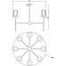 Потолочная люстра Tida FR5196PL-08BBS Freya