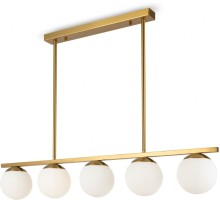 Потолочная люстра Zing FR5199PL-05BS Freya