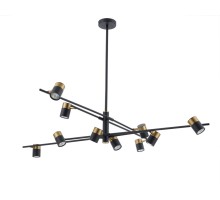 Потолочная люстра Enzo FR5201PL-10B Freya