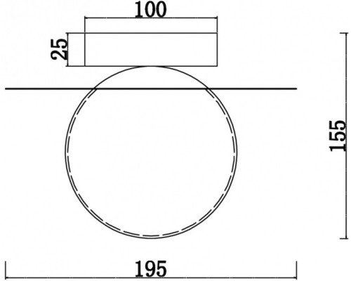 Бра Camelia FR5202WL-01BS Freya