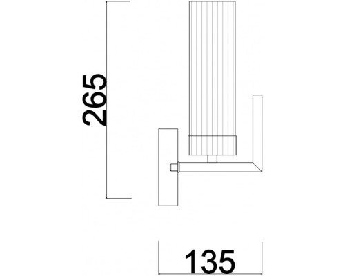 Бра Еster FR5214WL-01CH Freya