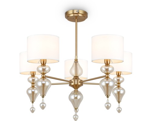 Потолочная люстра Raise FR5369CL-05BS Freya