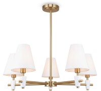 Потолочная люстра Pietra FR5371CL-05BS Freya