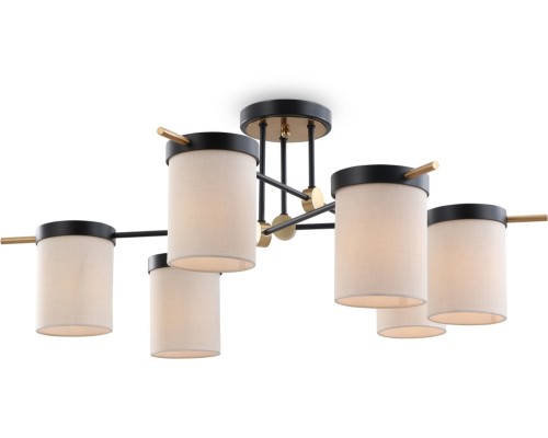 Потолочная люстра Bogy FR5377CL-06B Freya