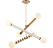 Потолочная люстра Cross FR5381PL-06G Freya