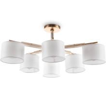 Потолочная люстра Pipe FR5386CL-06G Freya