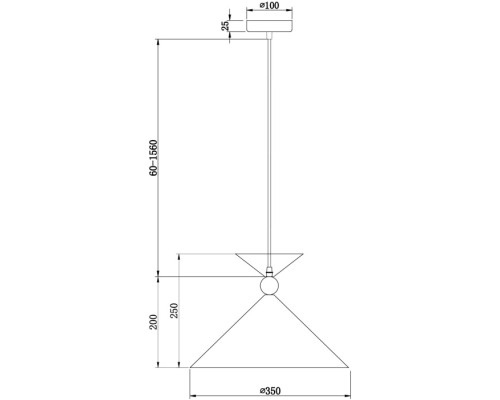 Подвесной светильник Moth FR5392PL-01W1 Freya