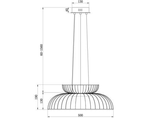 Подвесной светильник Citrus FR5398PL-L6B Freya