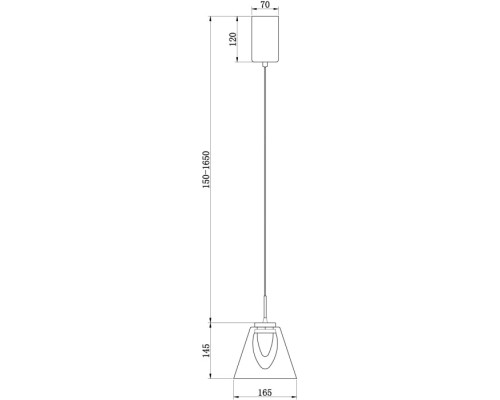 Подвесной светильник Fume FR5399PL-L4BS Freya