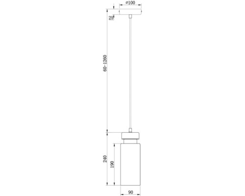 Подвесной светильник Come FR8011PL-01N Freya