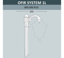 Консоль Ofir 000.000.R10.A0 Fumagalli