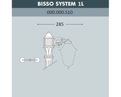 Консоль Bisso 000.000.S10.A0 Fumagalli