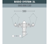 Консоль Bisso 000.000.S20.A0 Fumagalli