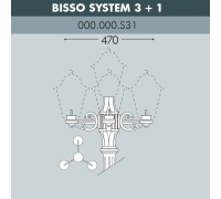 Консоль Bisso 000.000.S31.A0 Fumagalli