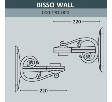 Консоль Bisso 000.131.000.A0 Fumagalli
