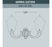 Консоль Mirra 000.142.000.A0 Fumagalli