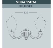 Консоль Mirra 000.142.000.A0 Fumagalli
