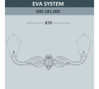 Консоль Eva 000.181.000.A0 Fumagalli