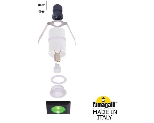 Встраиваемый светильник уличный Teresa 2L4.000.000.LXZ1L Fumagalli