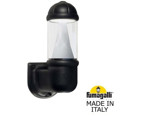 Настенный фонарь уличный Sauro D15.505.000.AXD1L.CRB Fumagalli