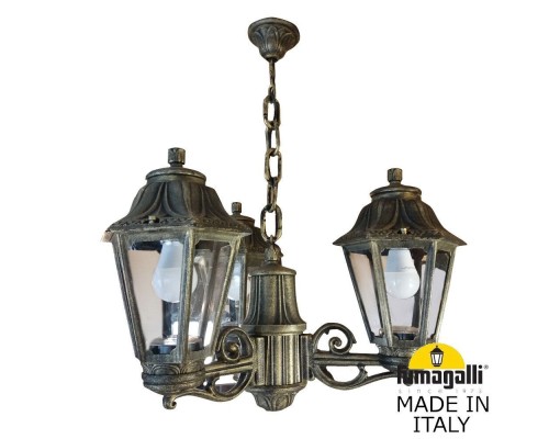 Уличный подвесной светильник Anna E22.120.S30.BXF1R Fumagalli